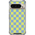 Neon Checkered Pixel 9 Pro XL Clear Case